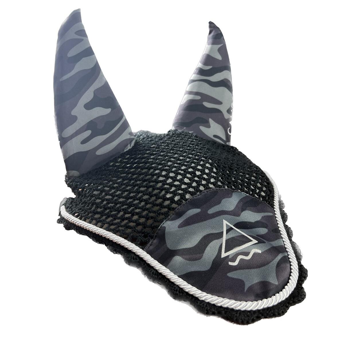 Cameo Equine Zest High Performance Ear Bonnet, 4-Way Stretch Fabric Crochet Body - Just Horse Riders