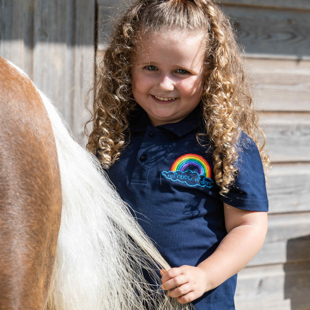 Cameo Equine Junior Cotton Polo Shirt - Durable & Fashionable Perfect for Riding - Just Horse Riders