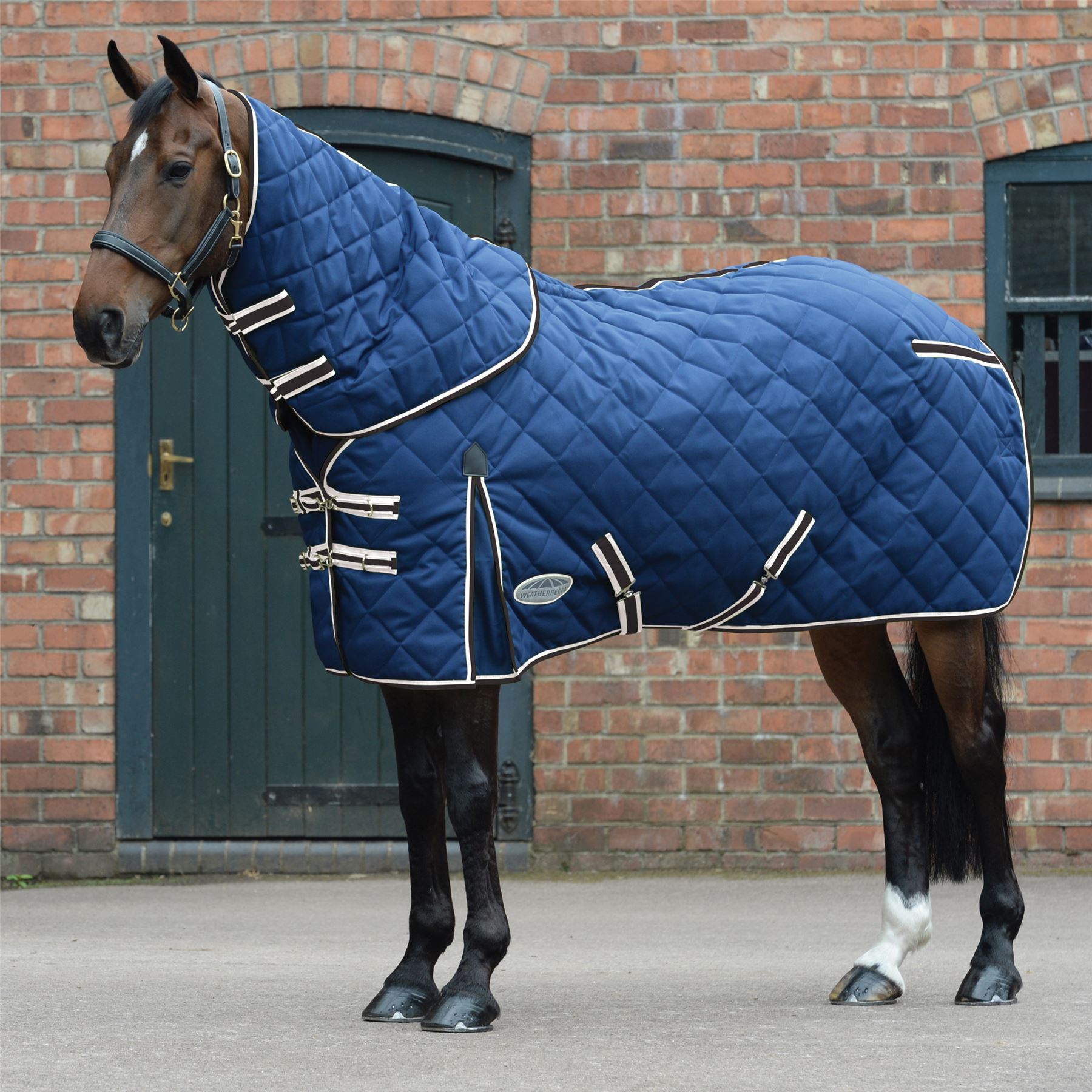 Weatherbeeta Comfitec 1000D Diamond Quilt Detach-A-Neck Medium - Just Horse Riders