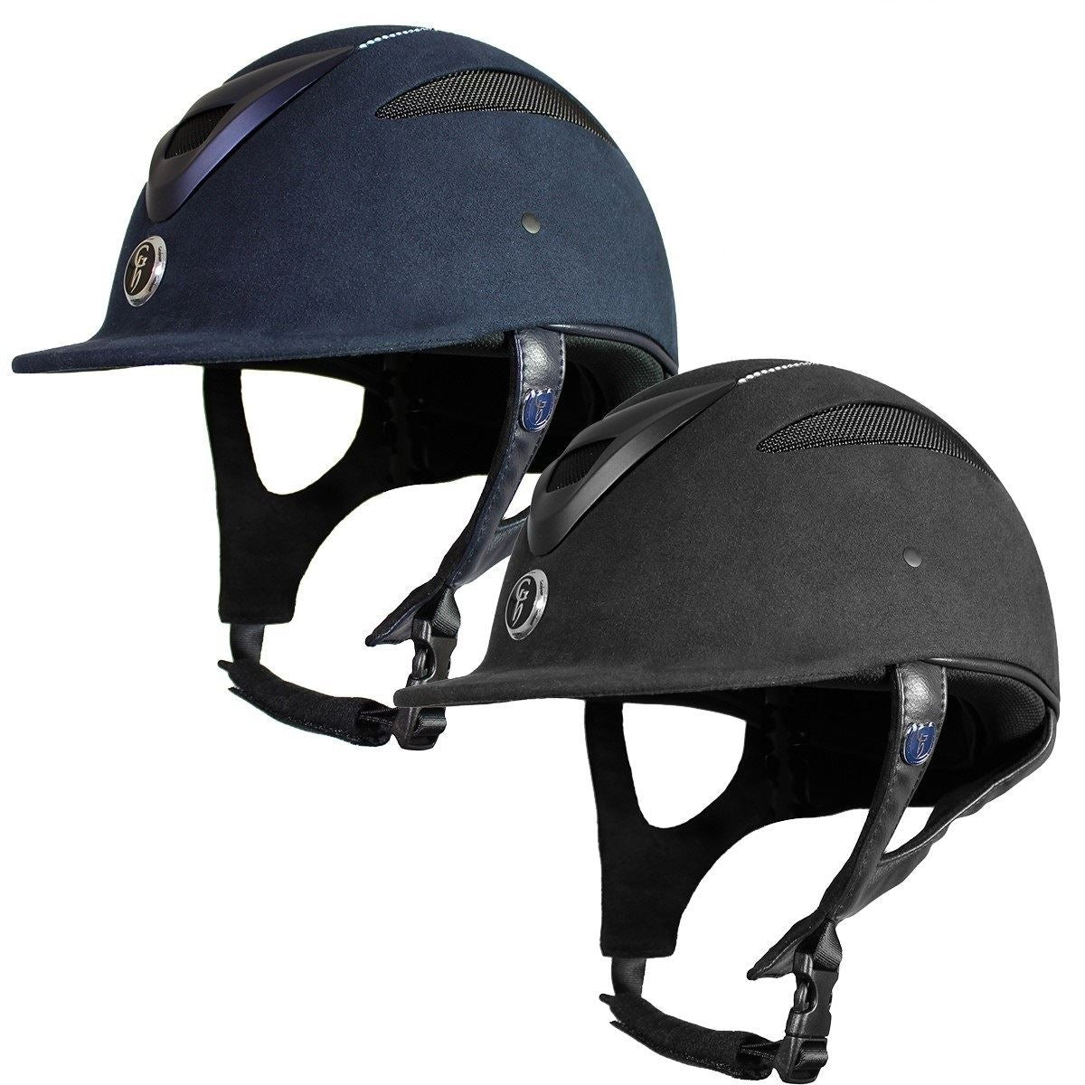 Gatehouse Conquest Mkii Riding Hat Suedette Crystal - Just Horse Riders
