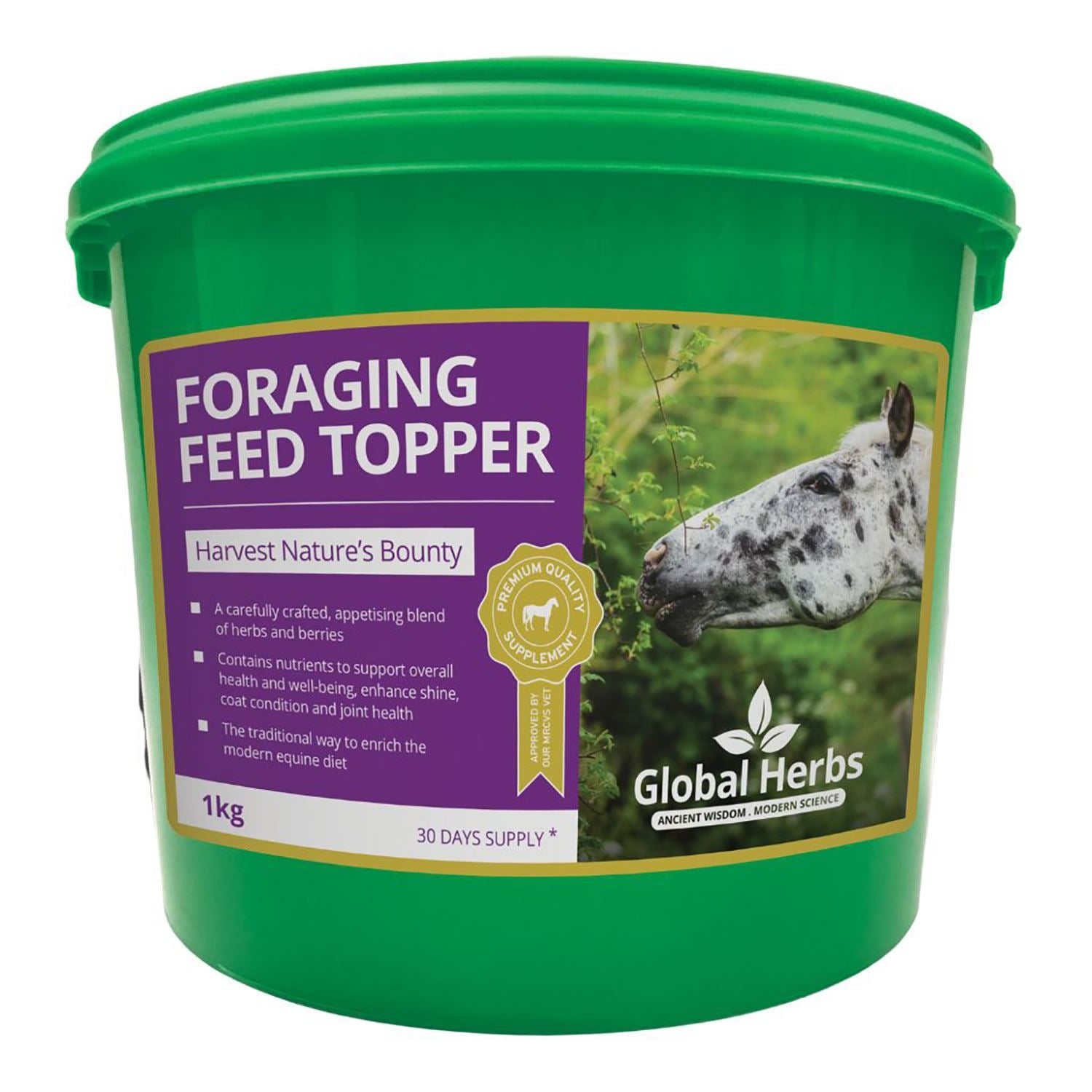Global Herbs Foraging Feed Topper - Just Horse Riders