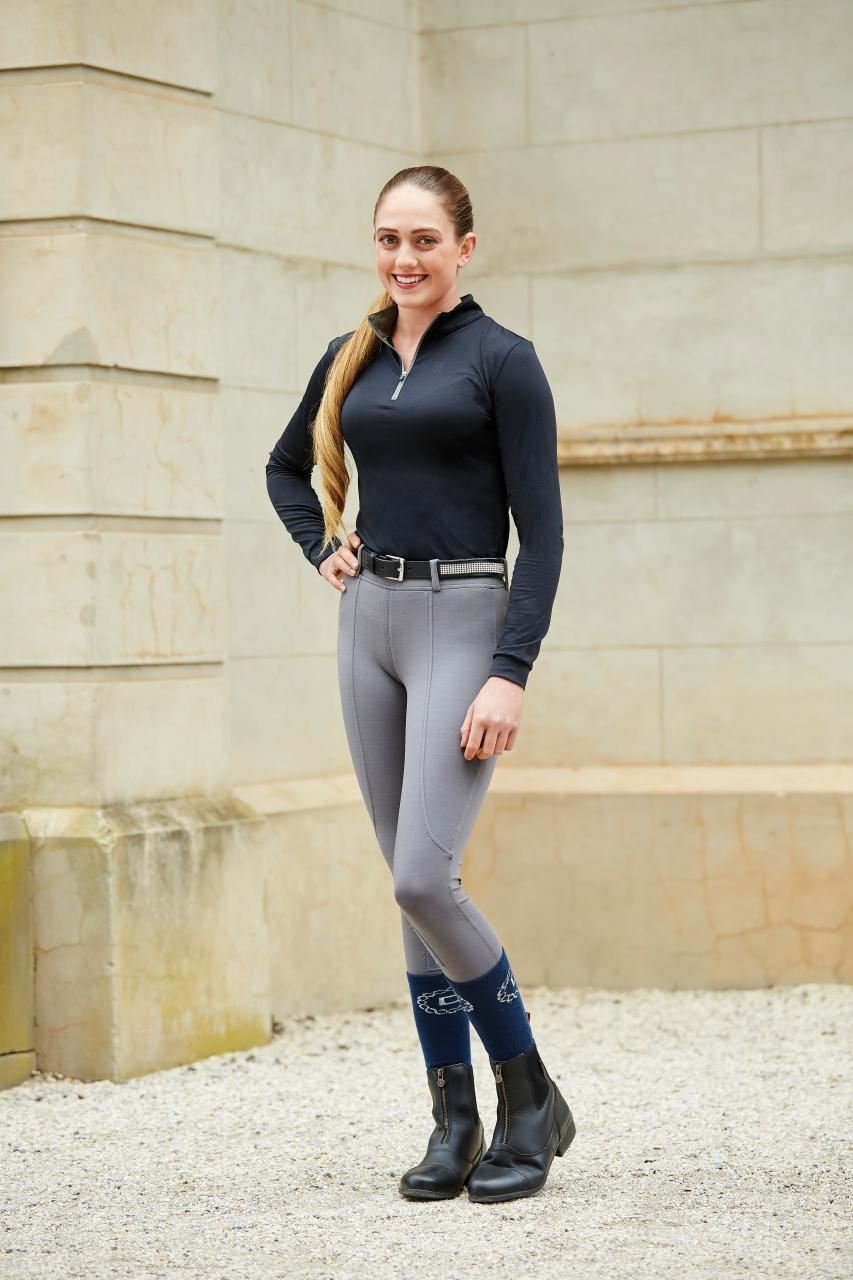 Dublin Performance Flex Knee Patch Riding Tights - Just Horse Riders