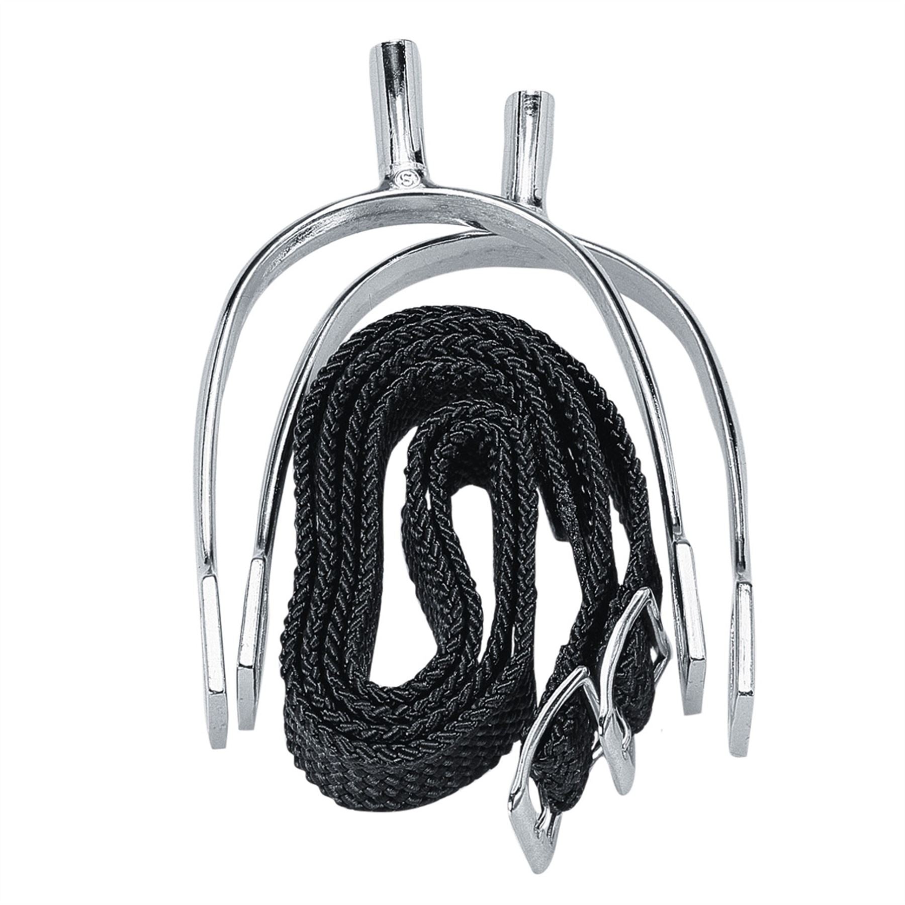 Korsteel P.O.W. Never Rust Spurs with Straps - Just Horse Riders