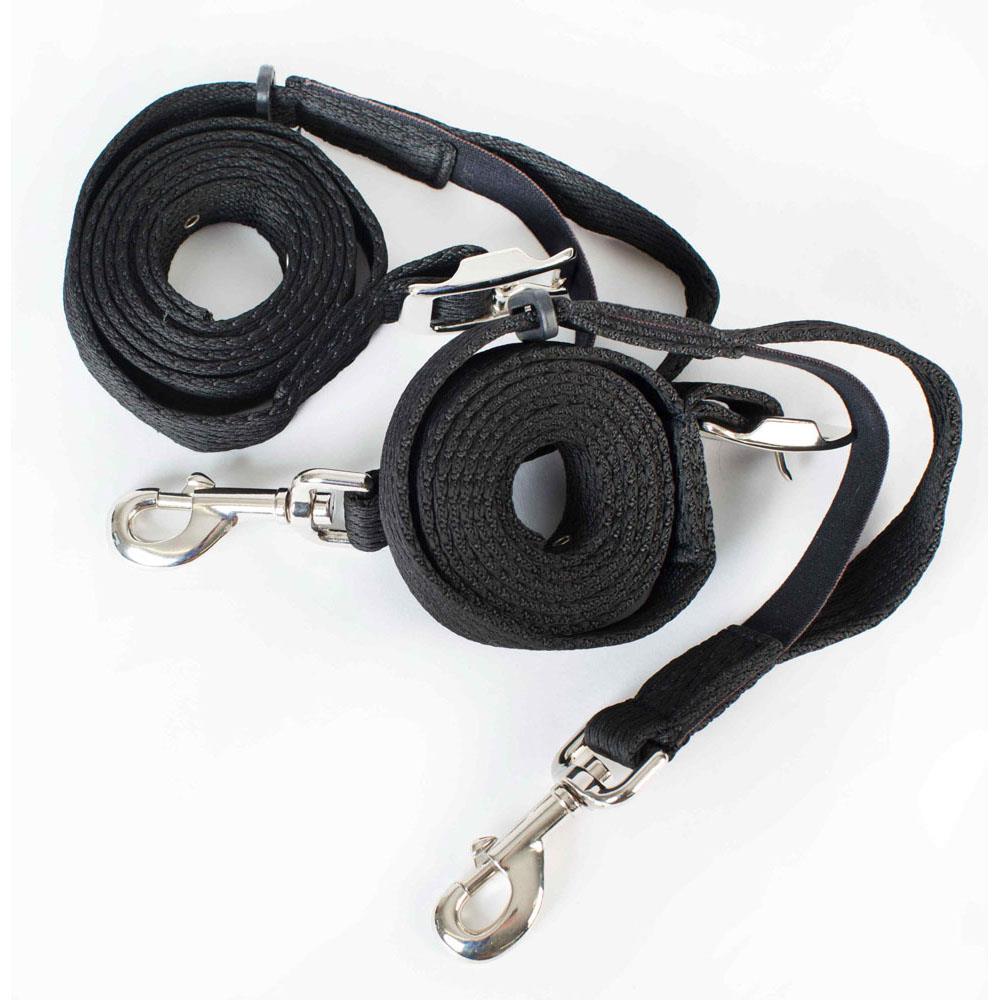 Cameo Equine Side Reins - Strong & Flexible Design for Lunging & Schooling - Just Horse Riders