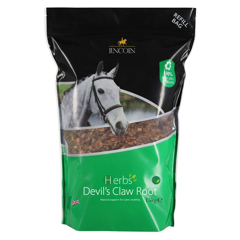 Lincoln Herbs Devil's Claw Root Refill Pouch - Just Horse Riders