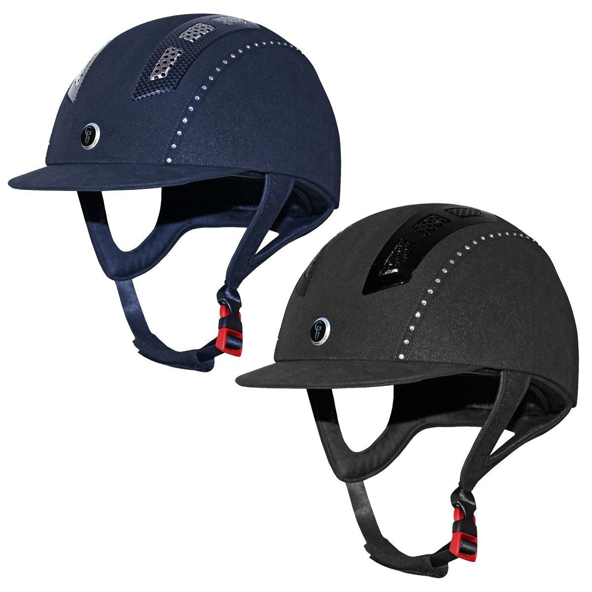 Gatehouse Chelsea Air Flow Pro Suedette Crystal - Just Horse Riders