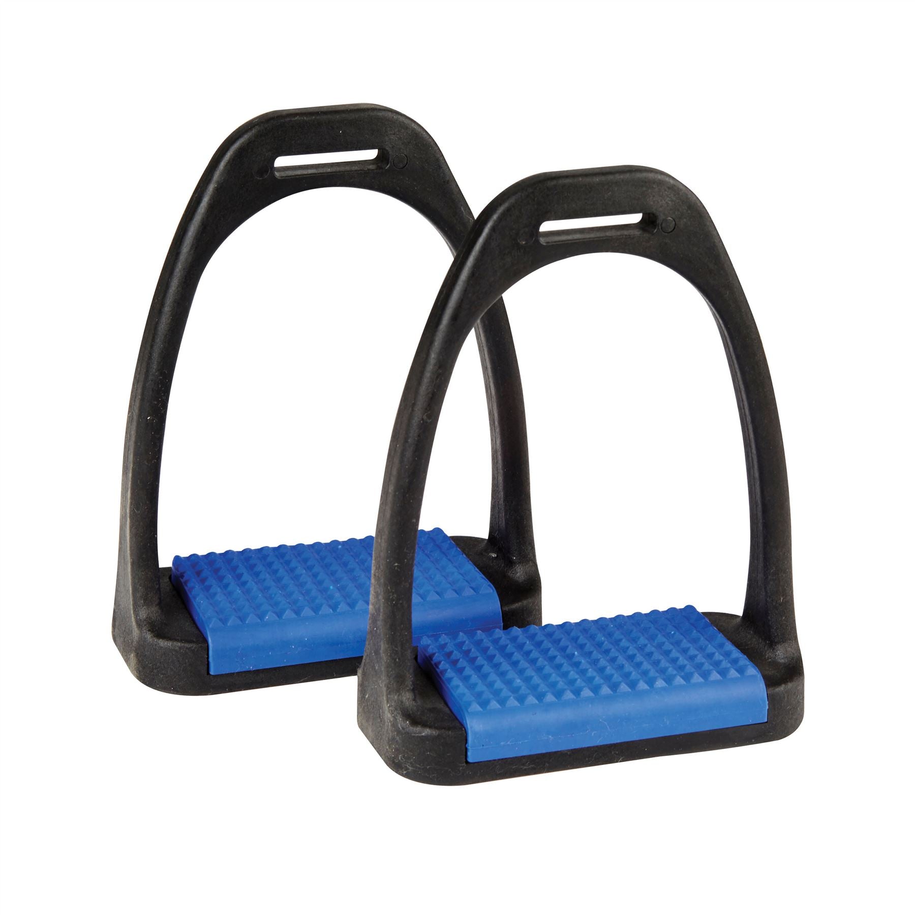 Korsteel Polymer Stirrup Irons With Coloured Treads - Just Horse Riders