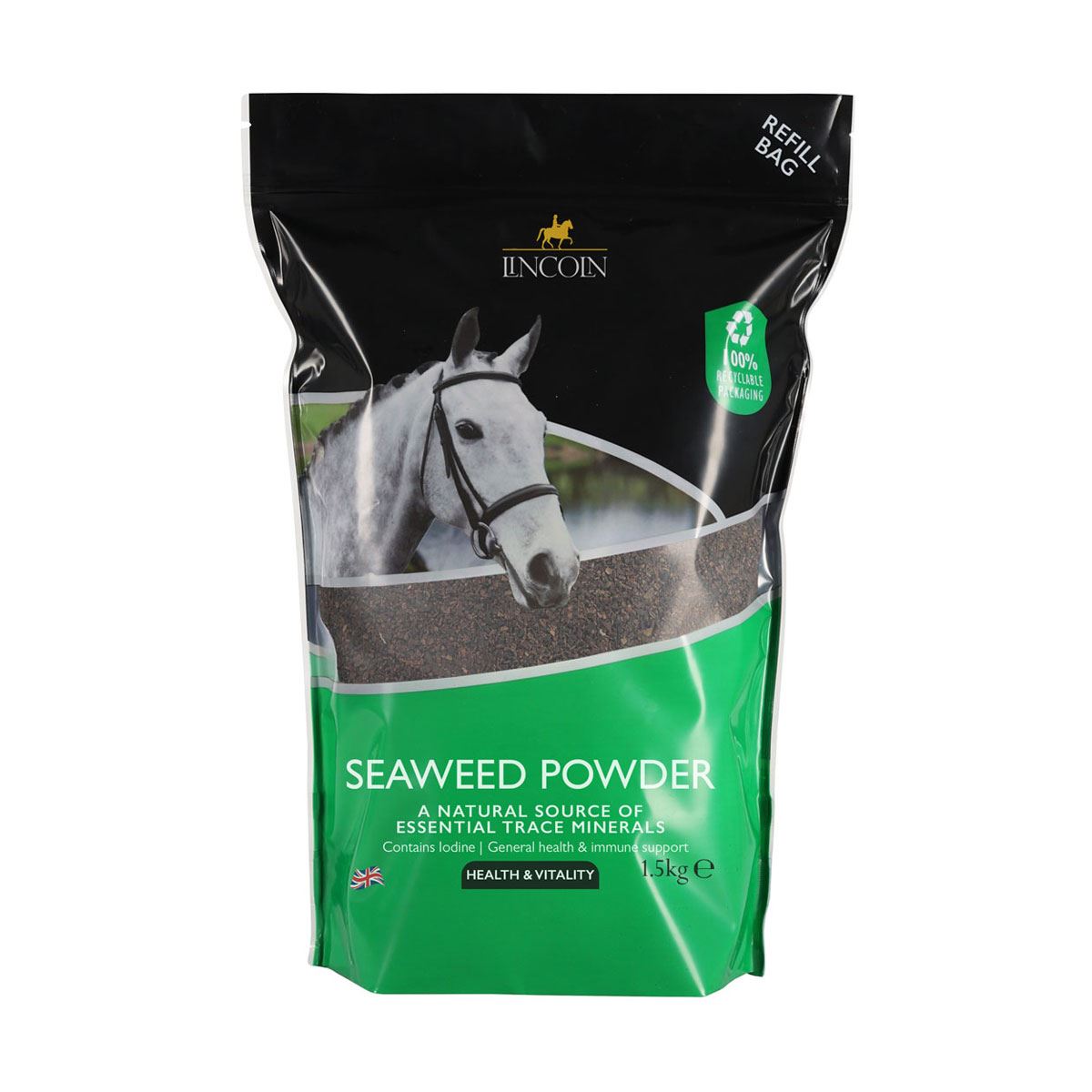 Lincoln Seaweed Powder Refill Pouch - Just Horse Riders