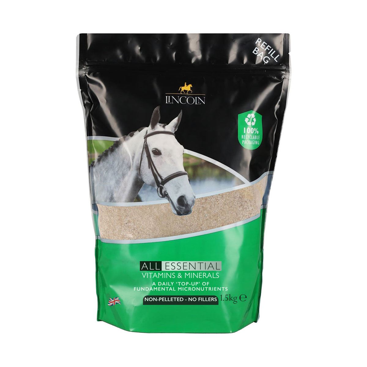 Lincoln All Essential Vitamins & Minerals Refill Pouch - Just Horse Riders