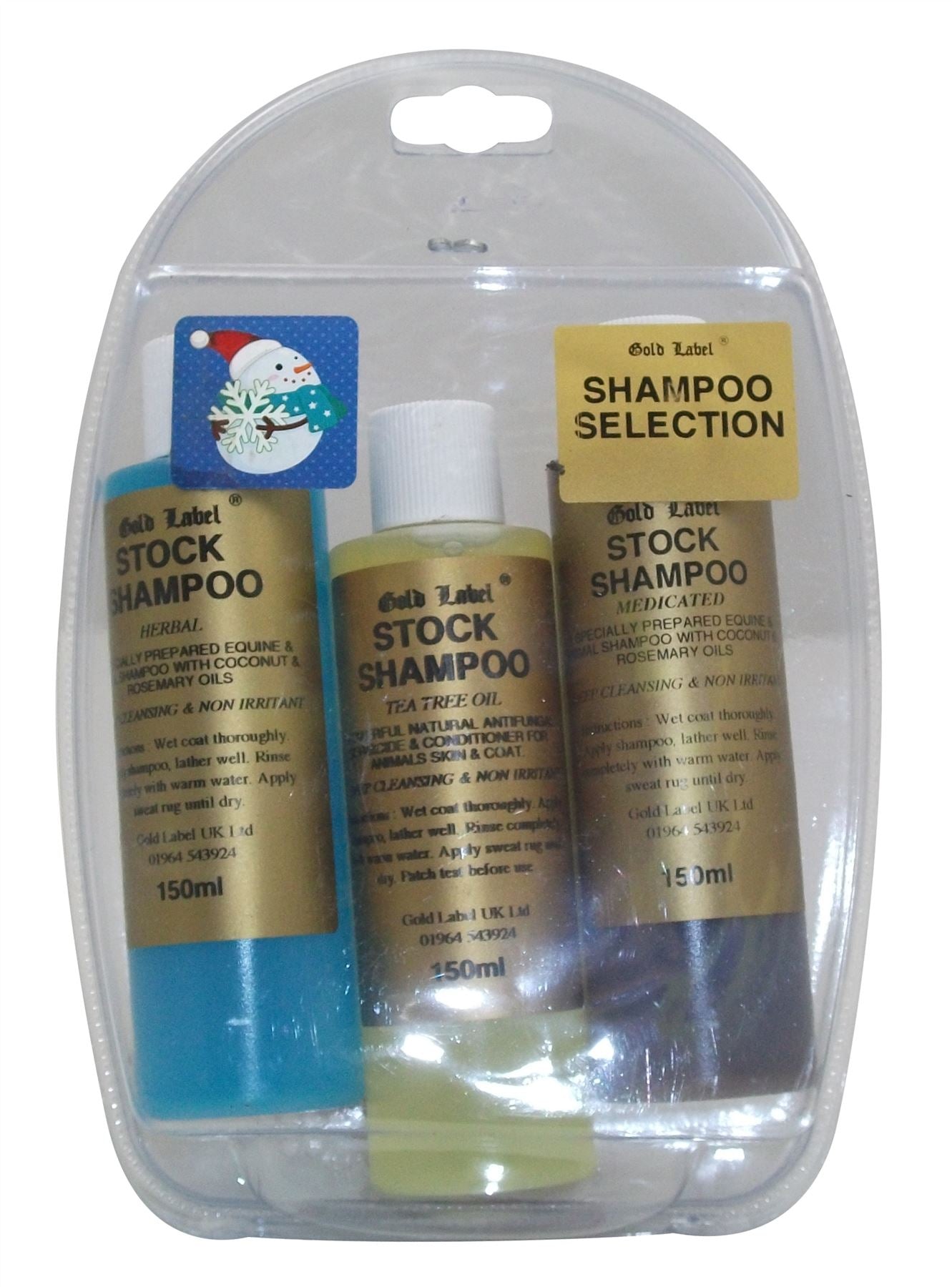 Gold Label Shampoo Selection - Just Horse Riders
