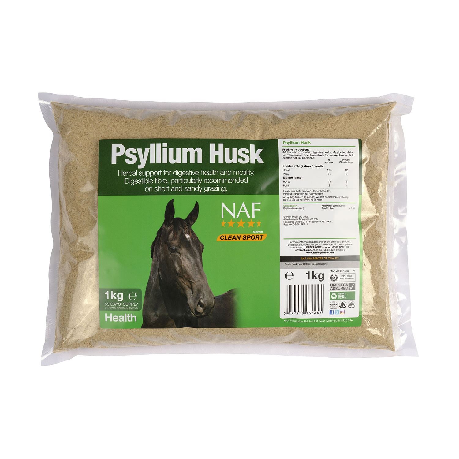 Naf Psyllium Husk - Just Horse Riders