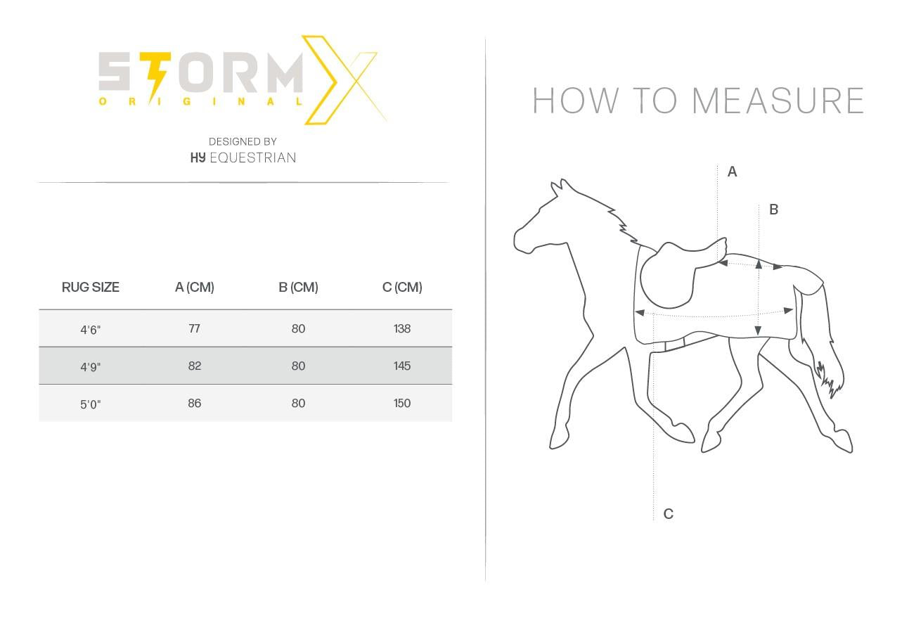 StormX Original Waterproof Exercise Sheet - Just Horse Riders