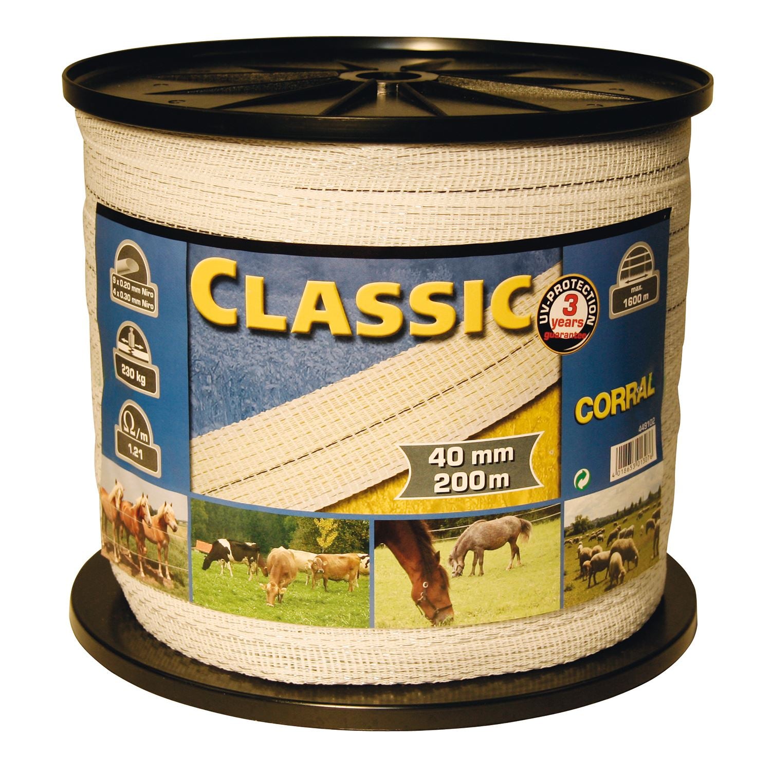 Corral Classic Fencing Tape - Just Horse Riders