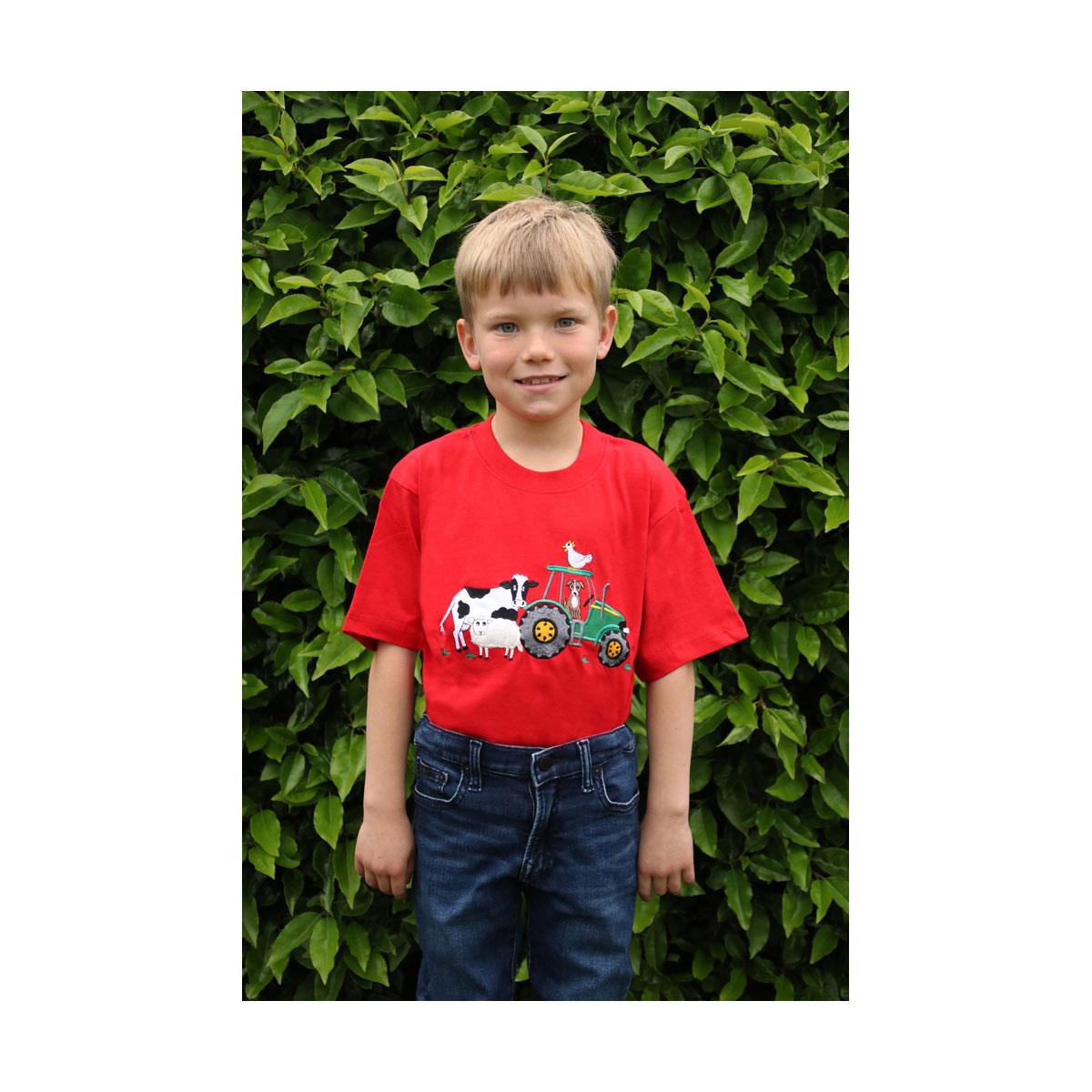 British Country Collection Farmyard Childrens T-Shirt - Just Horse Riders