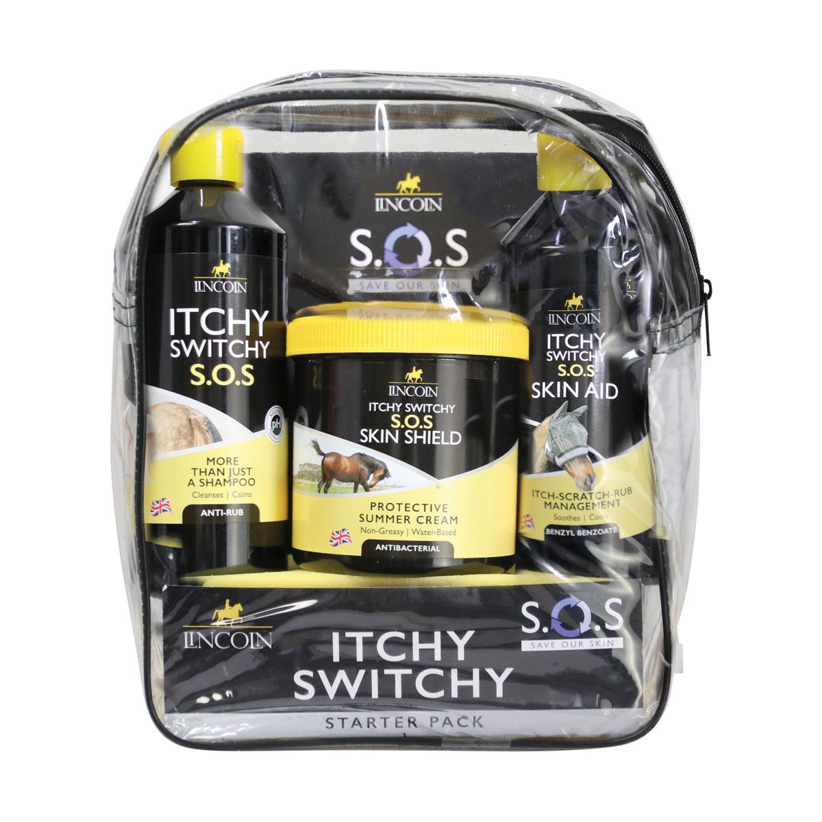 Lincoln Itchy Switchy S.O.S. Starter Pack - Just Horse Riders