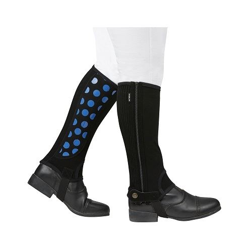 Dublin Easy-Care Spot Print Half Chap - Just Horse Riders