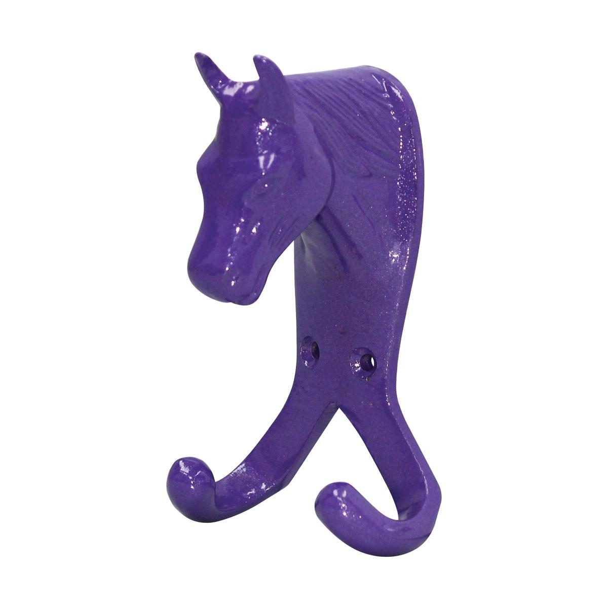 Perry Equestrian Horse Head Double Stable/Wall Hook - Just Horse Riders