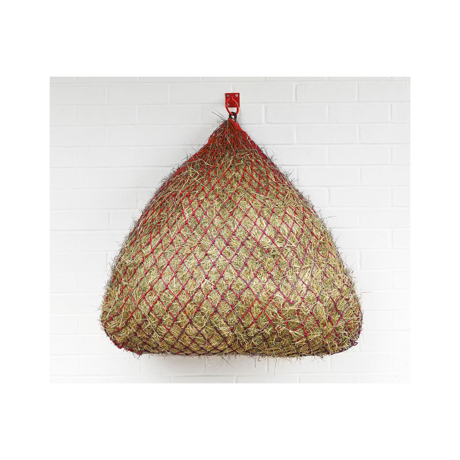 Perry Equestrian 50 Square Bottom Slow Feeder Polypropylene Hay/Haylage Net - Large 9.5Kg capacity" - Just Horse Riders