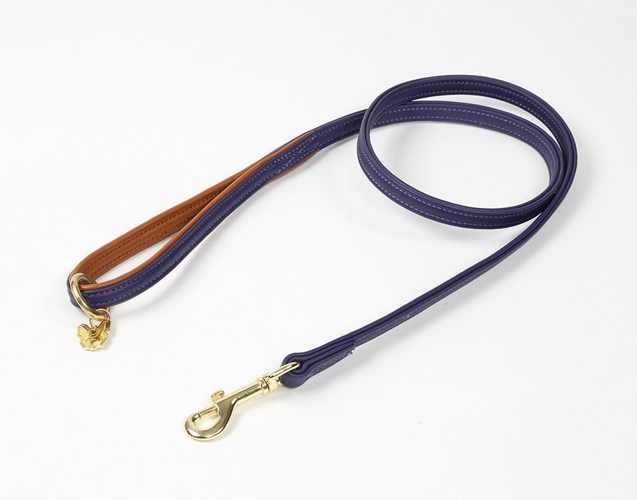 Shires Digby & Fox Padded Leather Dog Lead - Just Horse Riders