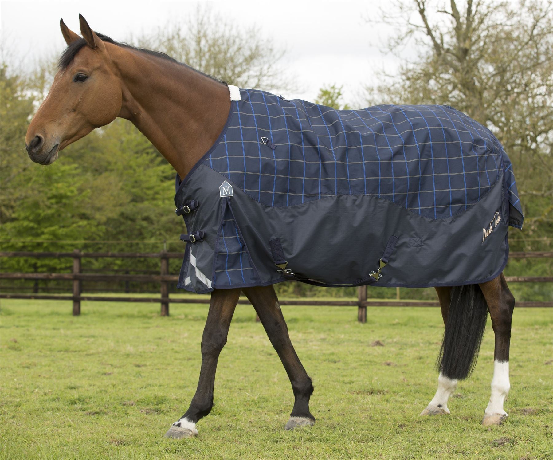 Mark Todd Lightweight Turnout Rug Plaid - Just Horse Riders