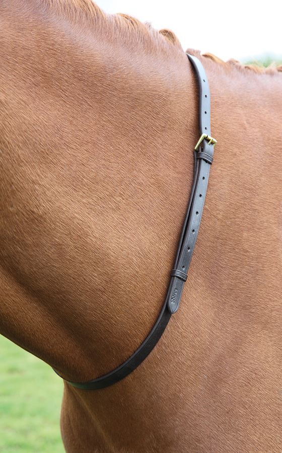 Shires Blenheim Leather Neck Strap - Just Horse Riders