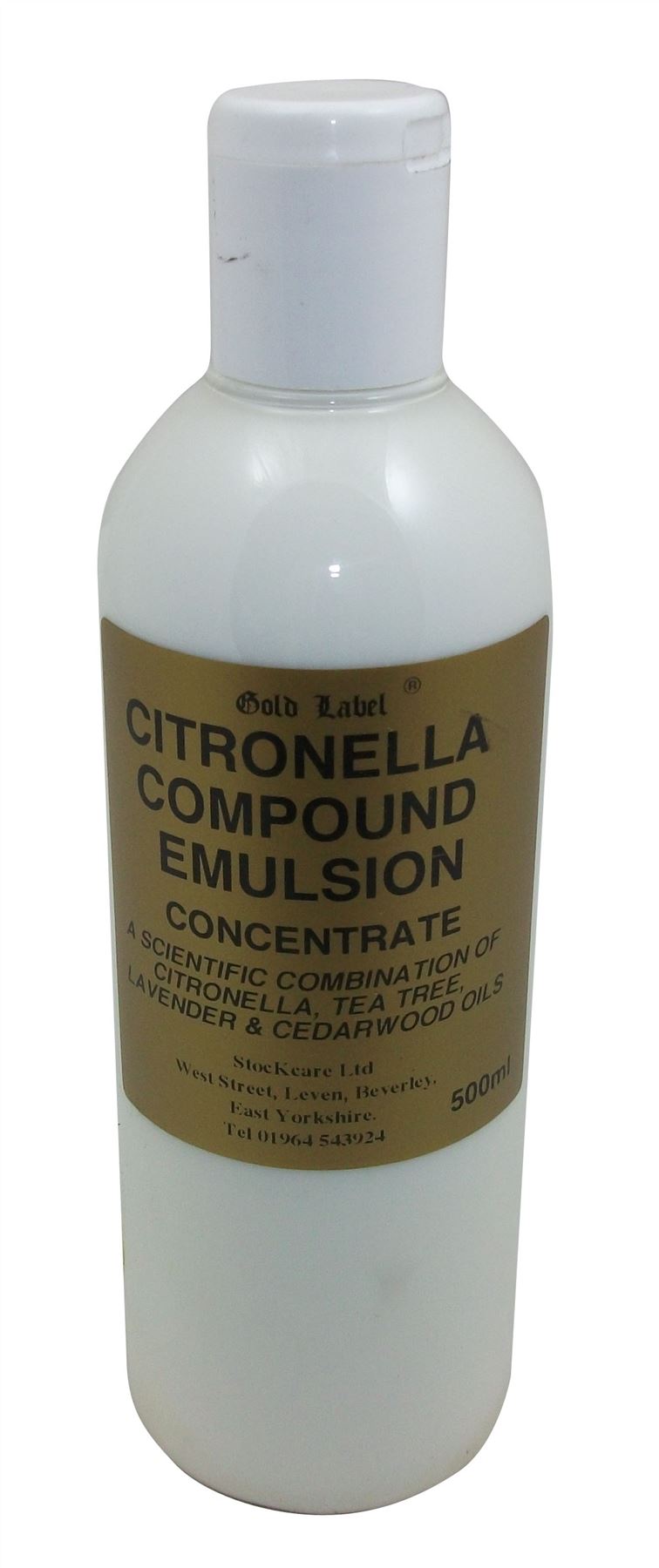 Gold Label Citronella Compound Emulsion Concentrate - Just Horse Riders