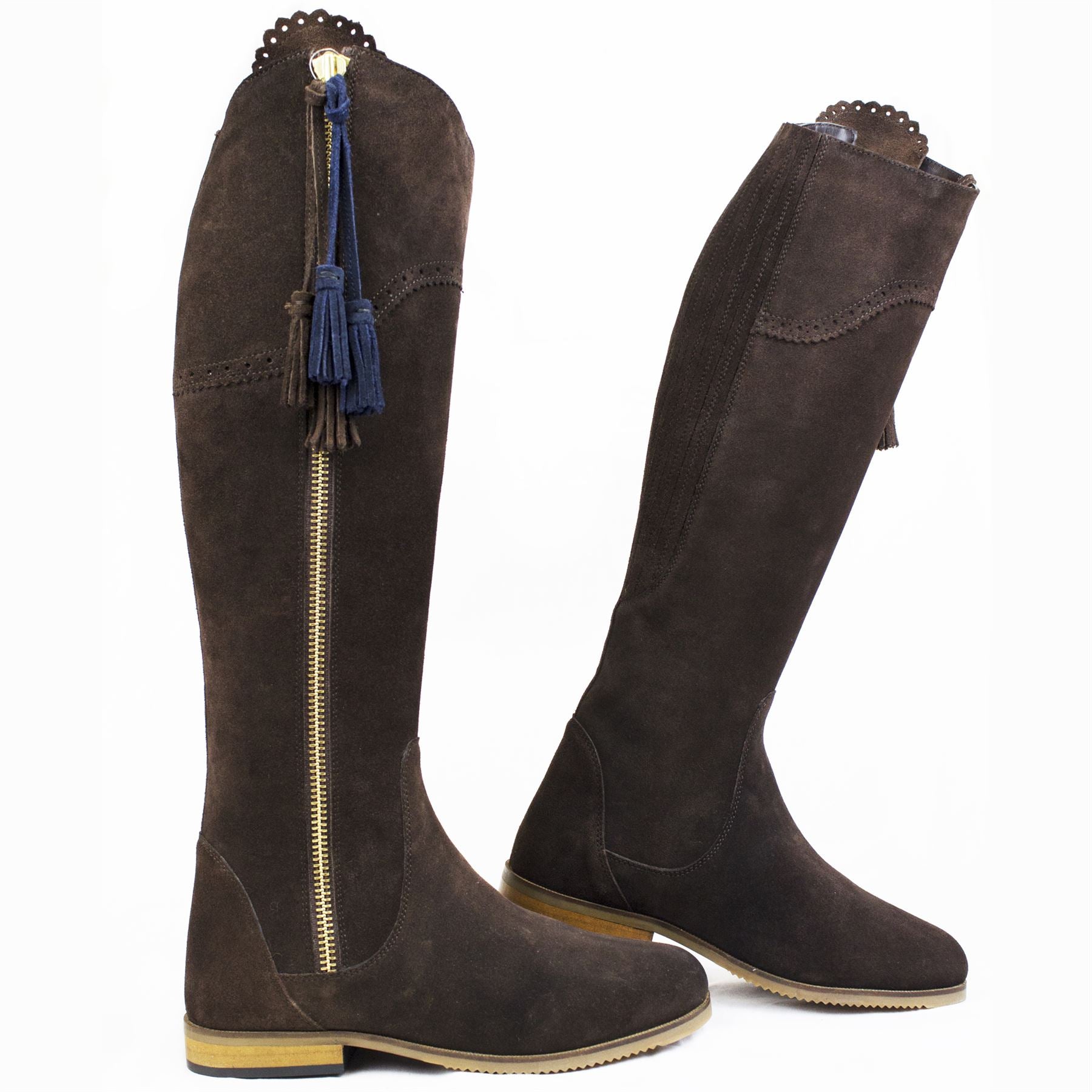 Gallop Equestrian Seville Long Suede Boot - Just Horse Riders
