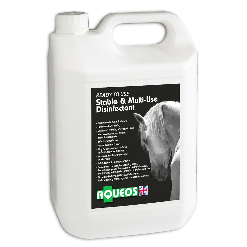 Aqueos Equine Ready To Use Disinfectant - Just Horse Riders