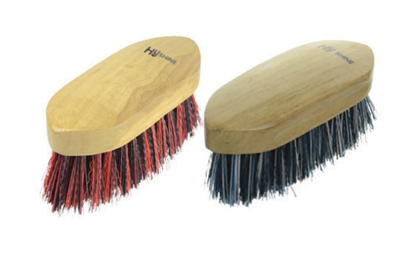 HySHINE Natural Wooden Dandy Brush Small - Just Horse Riders