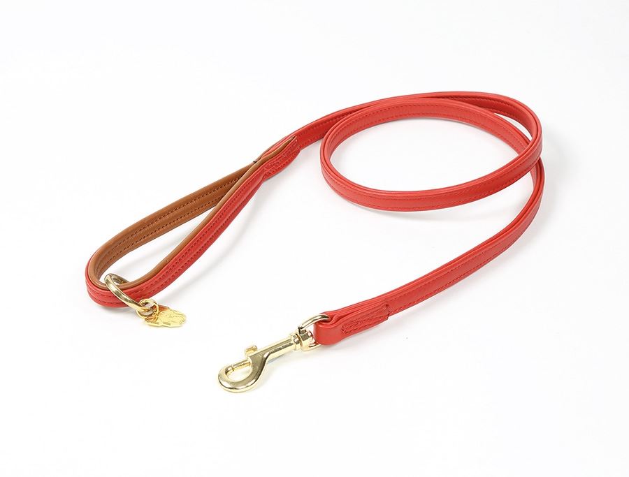 Shires Digby & Fox Padded Leather Dog Lead - Just Horse Riders