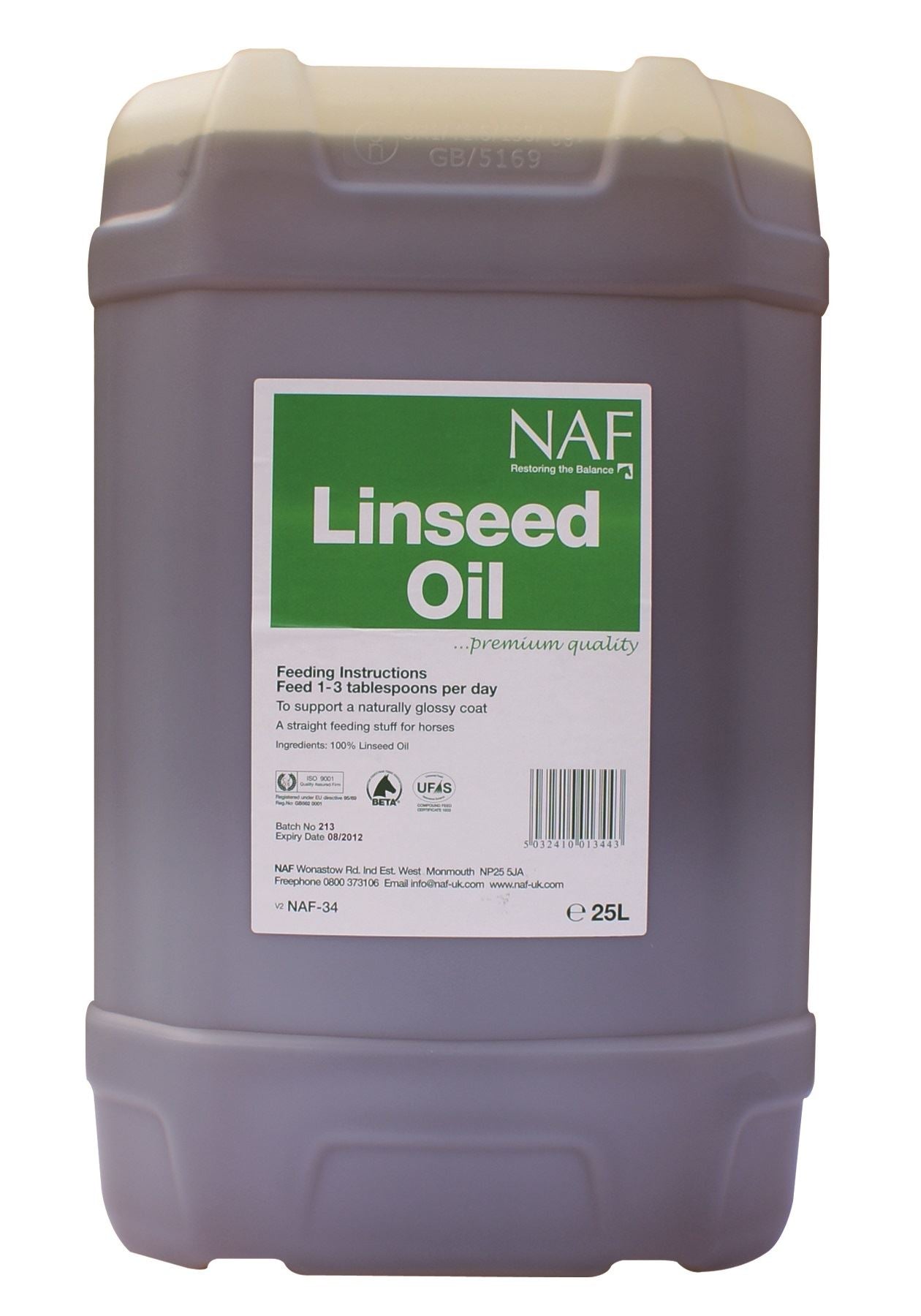 NAF Linseed Oil - Just Horse Riders