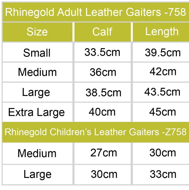 Rhinegold Leather 1/2 Chaps - Just Horse Riders