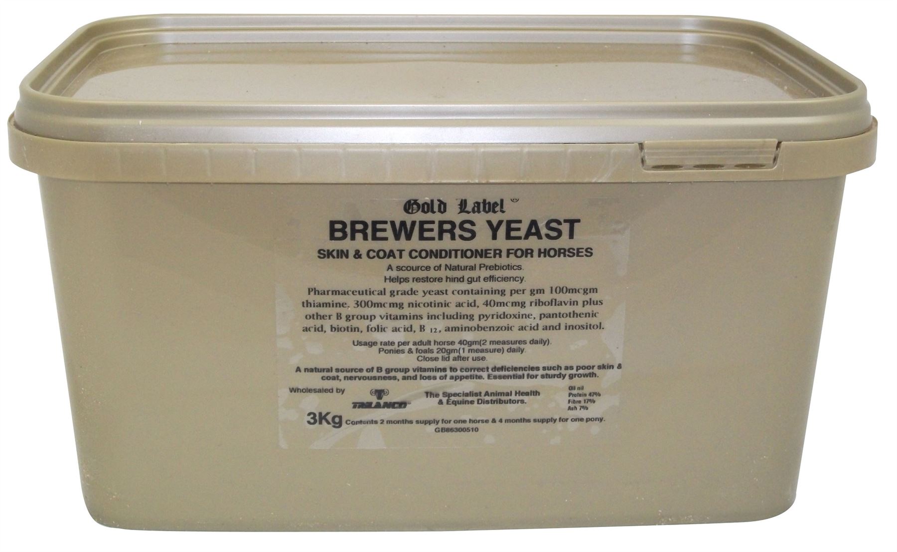 Gold Label Brewers Yeast - Just Horse Riders
