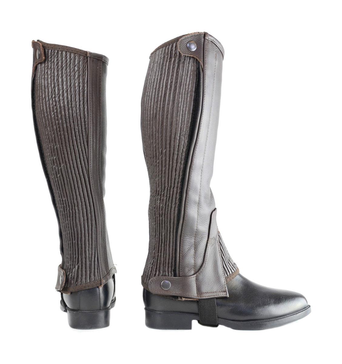 HyLAND Leather Half Chaps - Just Horse Riders