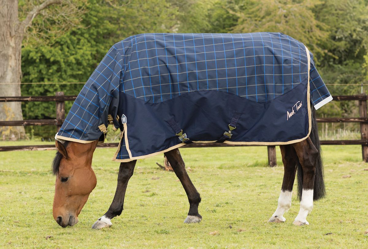 Mark Todd Lightweight Turnout Neck Cover Plaid - Just Horse Riders