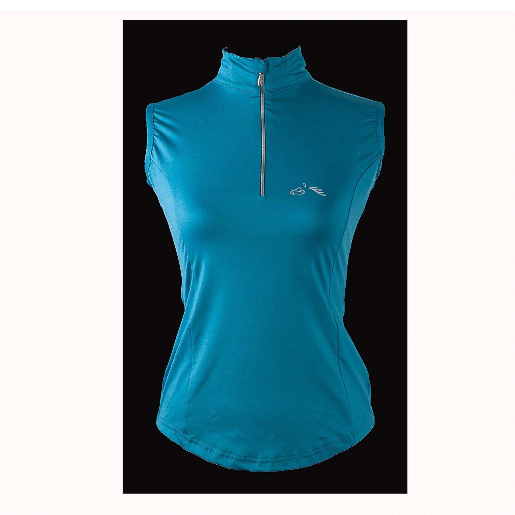 Gallop Equestrian Sleeveless Zipped Neck Base Layer - Just Horse Riders