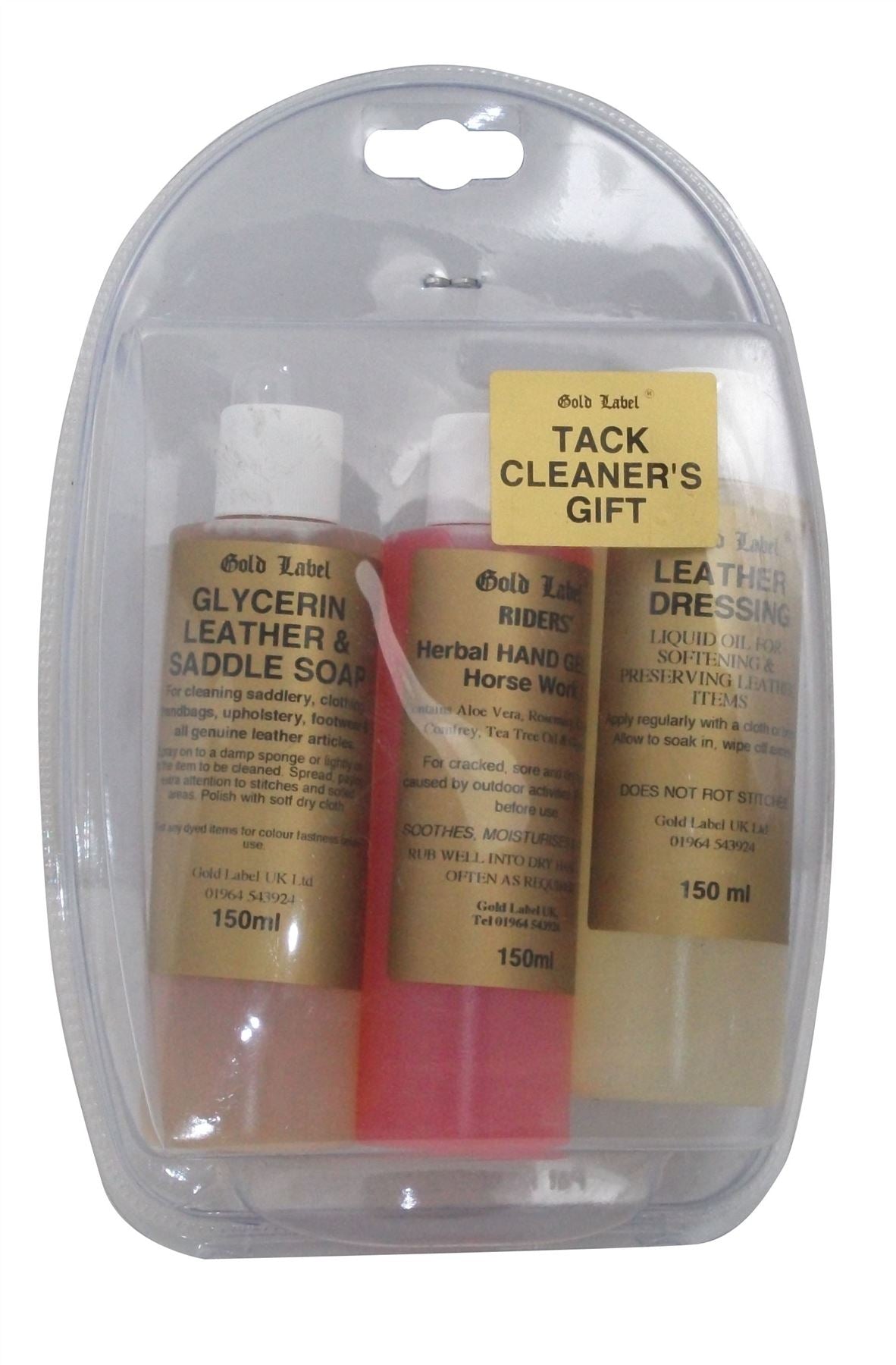 Gold Label Tack Cleaners Gift - Just Horse Riders