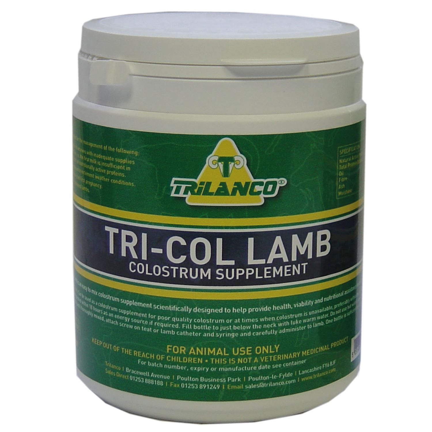 Trilanco Tri-Col Lamb Colostrum - Just Horse Riders