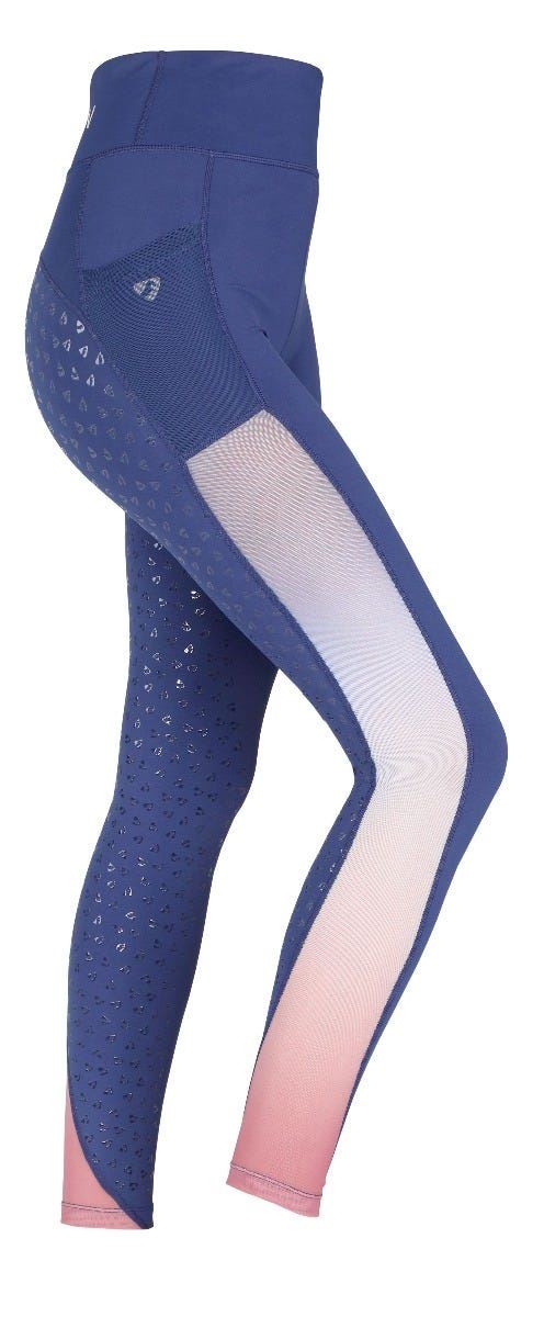 Shires Aubrion Leyton Mesh Riding Tights - Just Horse Riders