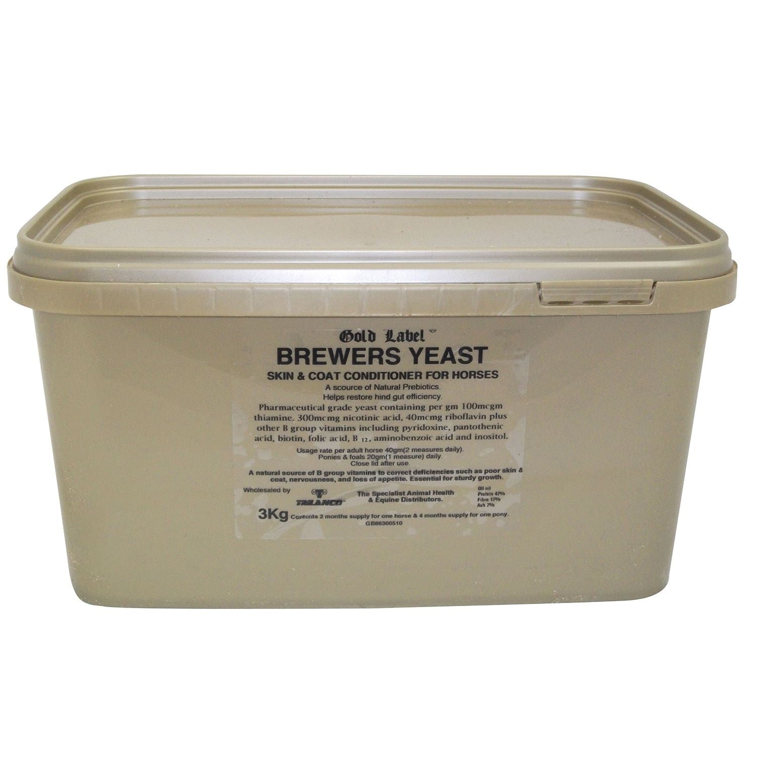 Gold Label Brewers Yeast - Just Horse Riders