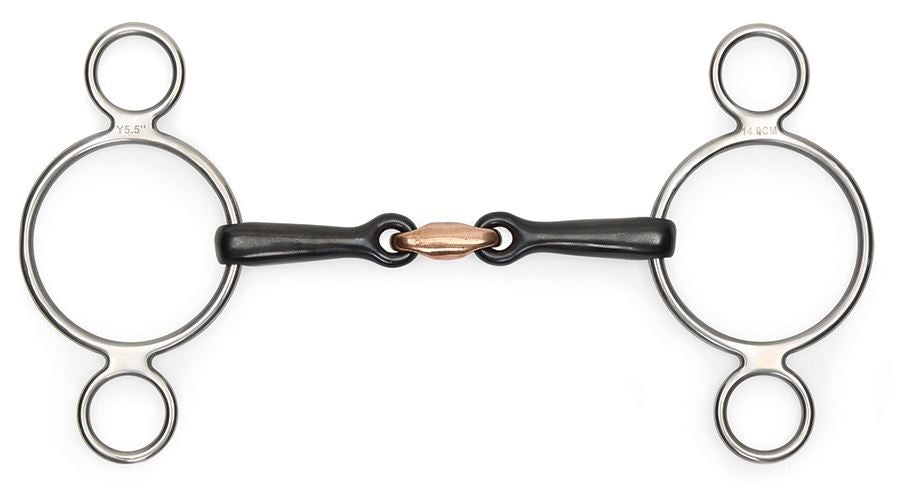 Shires Two Ring Sweet Iron Gag - Just Horse Riders