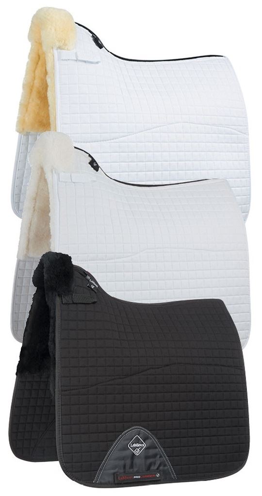 LeMieux Lambswool Dressage Square Half Lined - Just Horse Riders