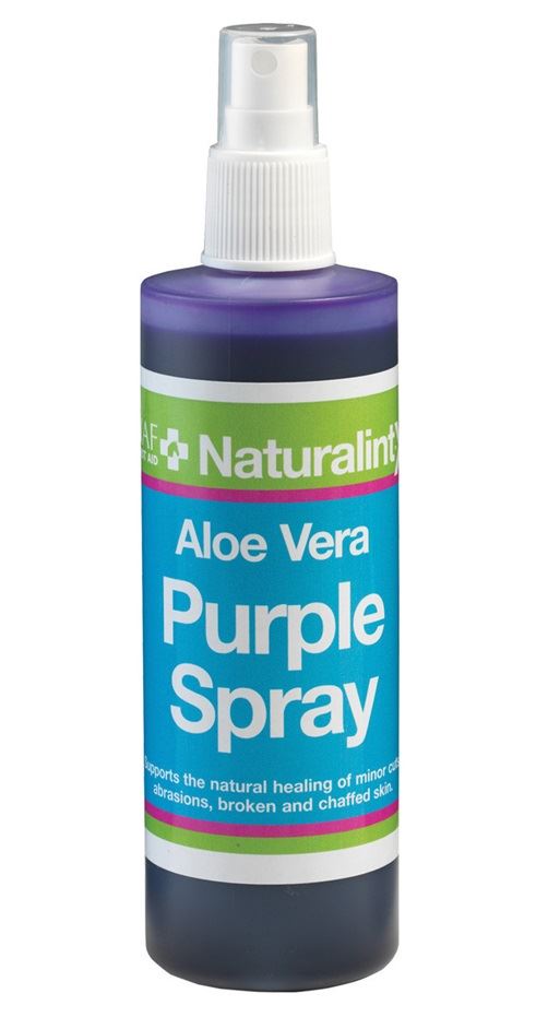 NAF Naturalintx Aloe Vera Purple Spray - Just Horse Riders