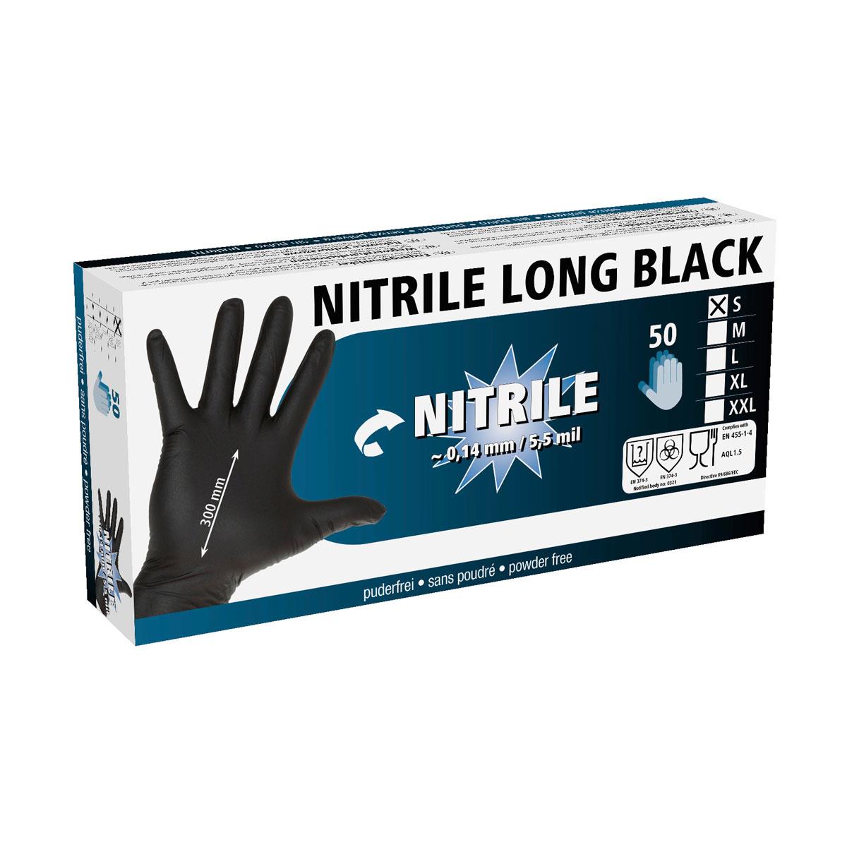 All Purpose Glove Nitrile Long - Just Horse Riders