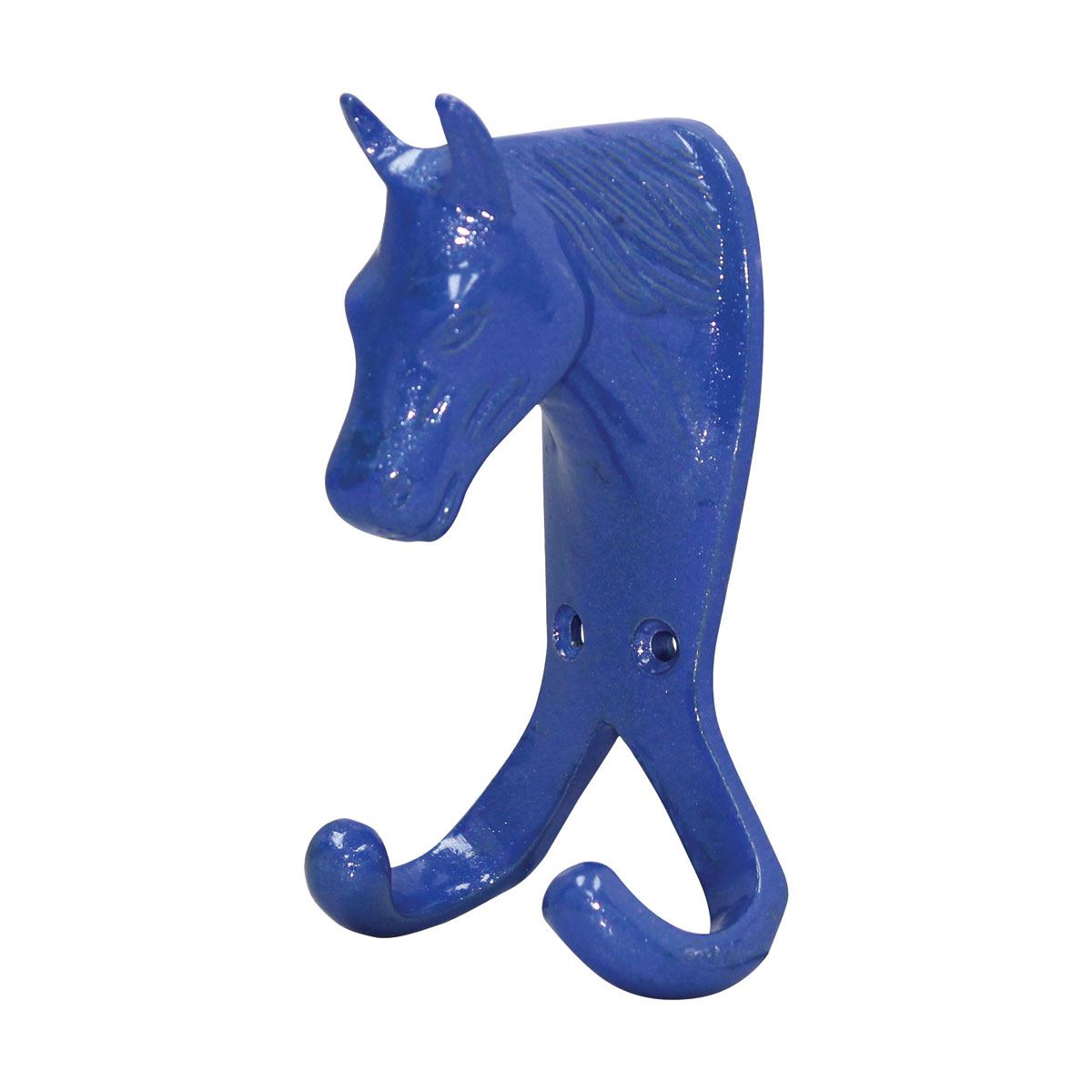 Perry Equestrian Horse Head Double Stable/Wall Hook - Just Horse Riders