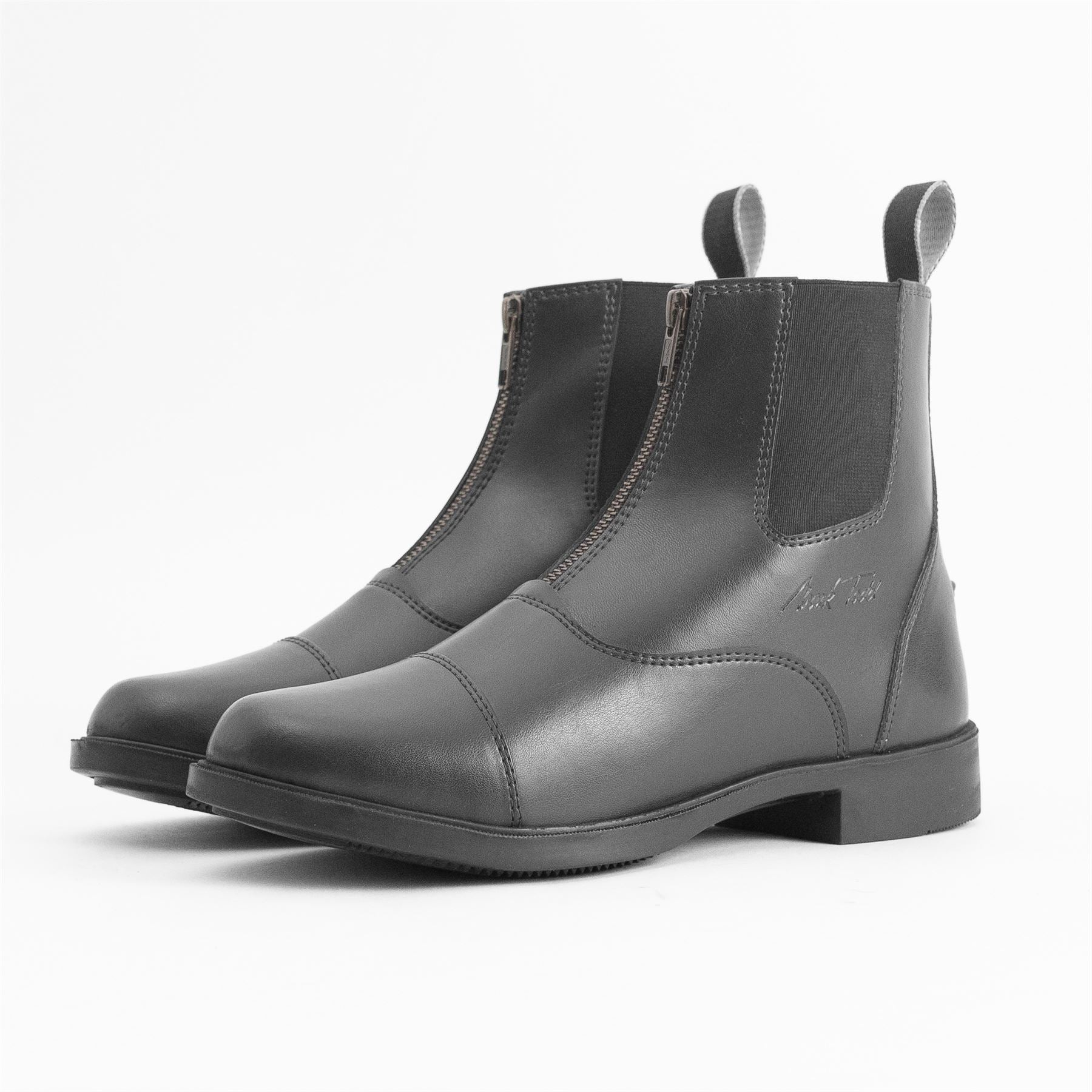 Mark Todd Synthetic Zip Front Jodhpur Boots - Just Horse Riders