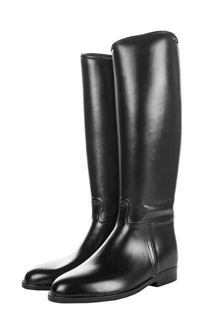 HKM Riding Boots Ladies Short/Large Width With Zip - Just Horse Riders