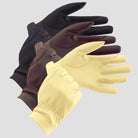 Equetech Leather Show Horse Riding Gloves - Just Horse Riders