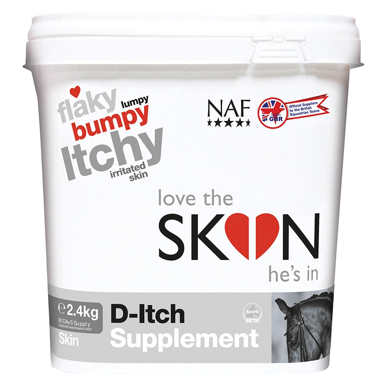 Naf Love The Skin Hes In D-Itch Supplement - Just Horse Riders