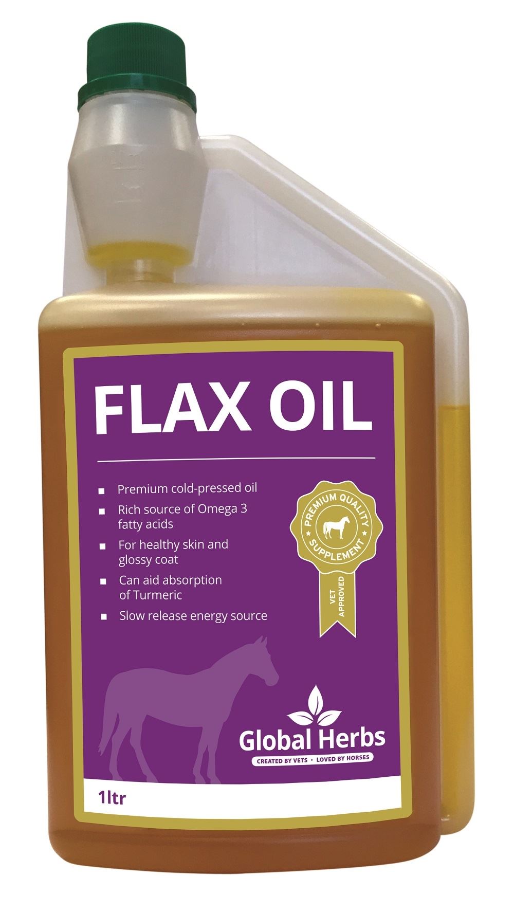 Global Herbs Flaxoil - Just Horse Riders